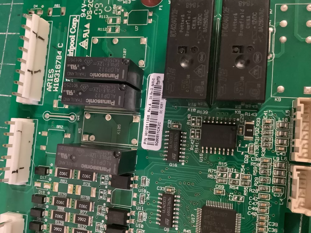 Whirlpool W10675033 W10801162 Refrigerator Control Board AZ176056 | NR2633