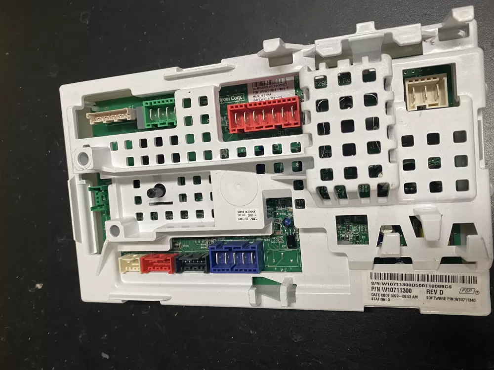 Whirlpool AP5971980 W10711300 PS11702555 Washer Control Board