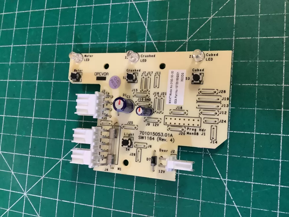 GE 197D5189G001 Refrigerator Control Board