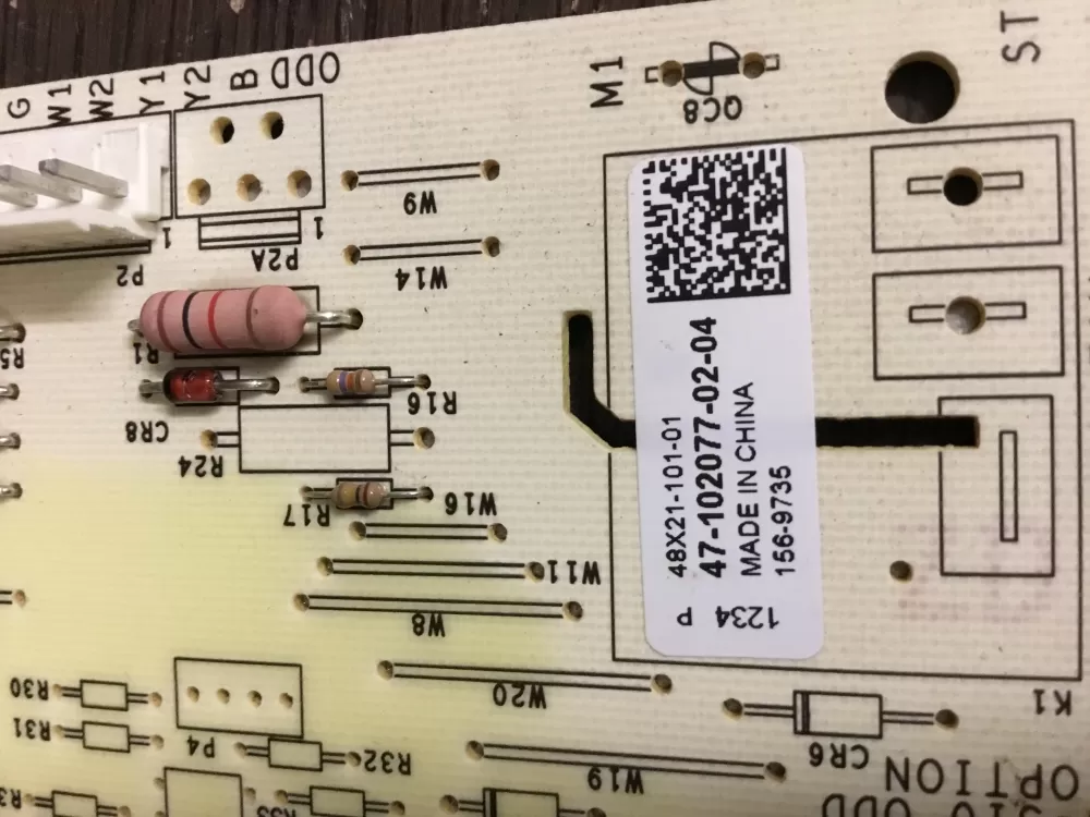 Rheem Air Handler Control Board 47-102077-02-04 156-9735 AZ11398 | NR546