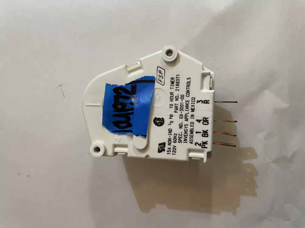 Whirlpool Kenmore W10822278 Refrigerator Defrost Timer AZ151701 | KM1972