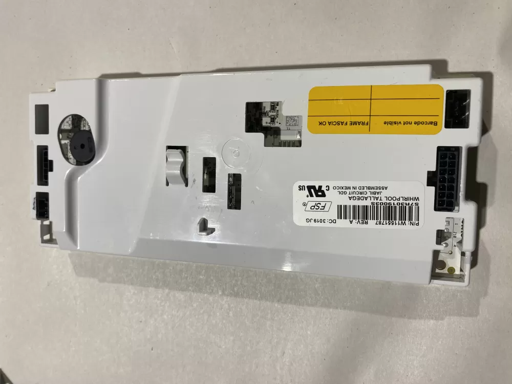 WhirlpoolW11551787  W11634312 Panel-Ui for Whirlpool AZ141878 | BK2386