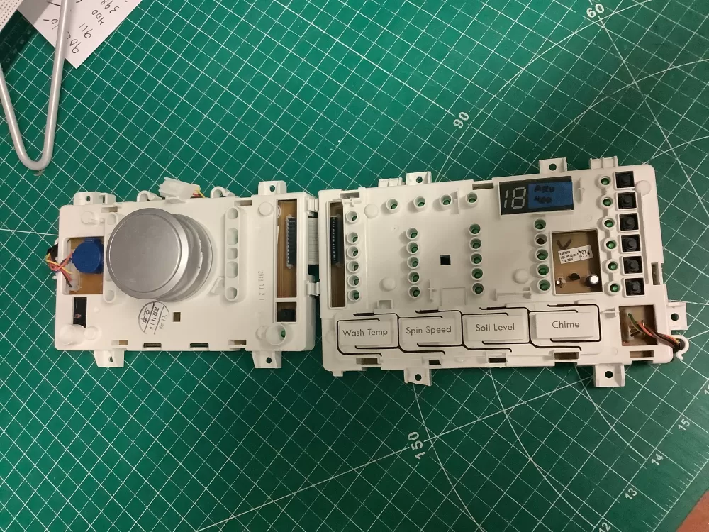 LG EBR75092914 Washer Control Board display AZ206397 | ARV400