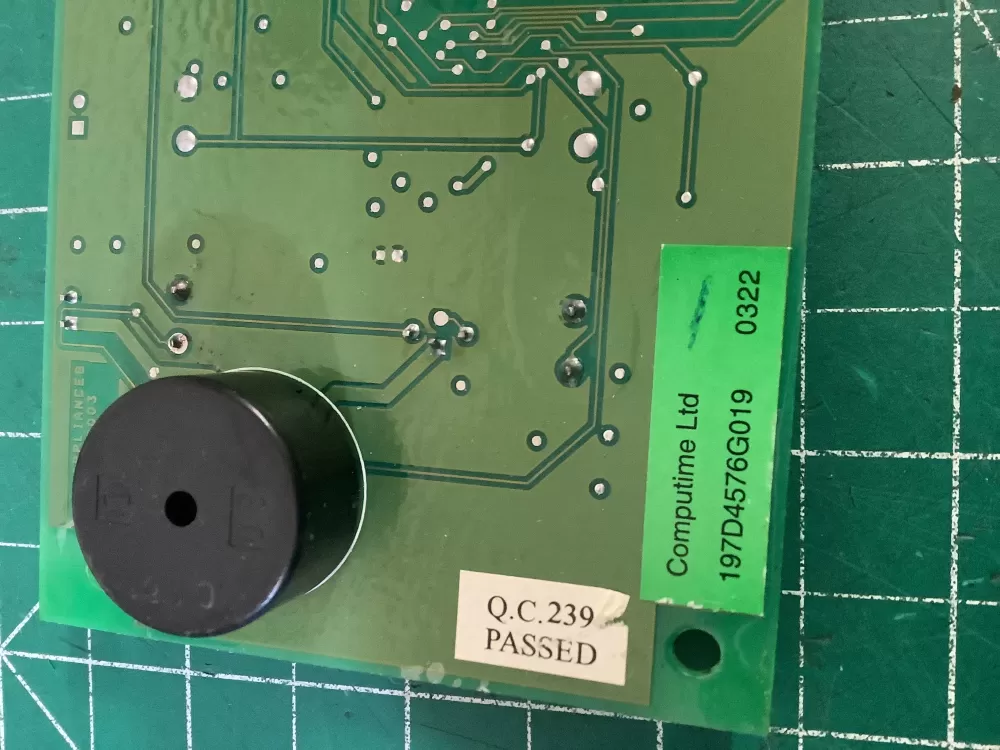 GE 197D4576G019 Refrigerator Control Board AZ201816 | NR331