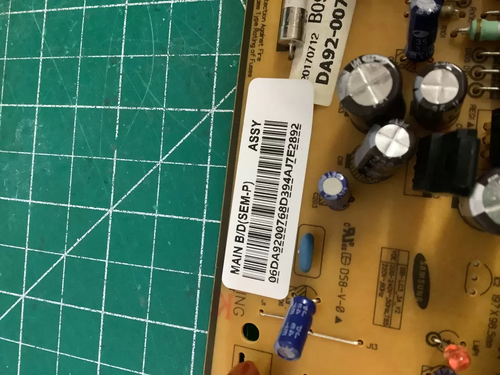 Samsung DA92 00768D Refrigerator Control Board Inverter AZ184830 | NR2692