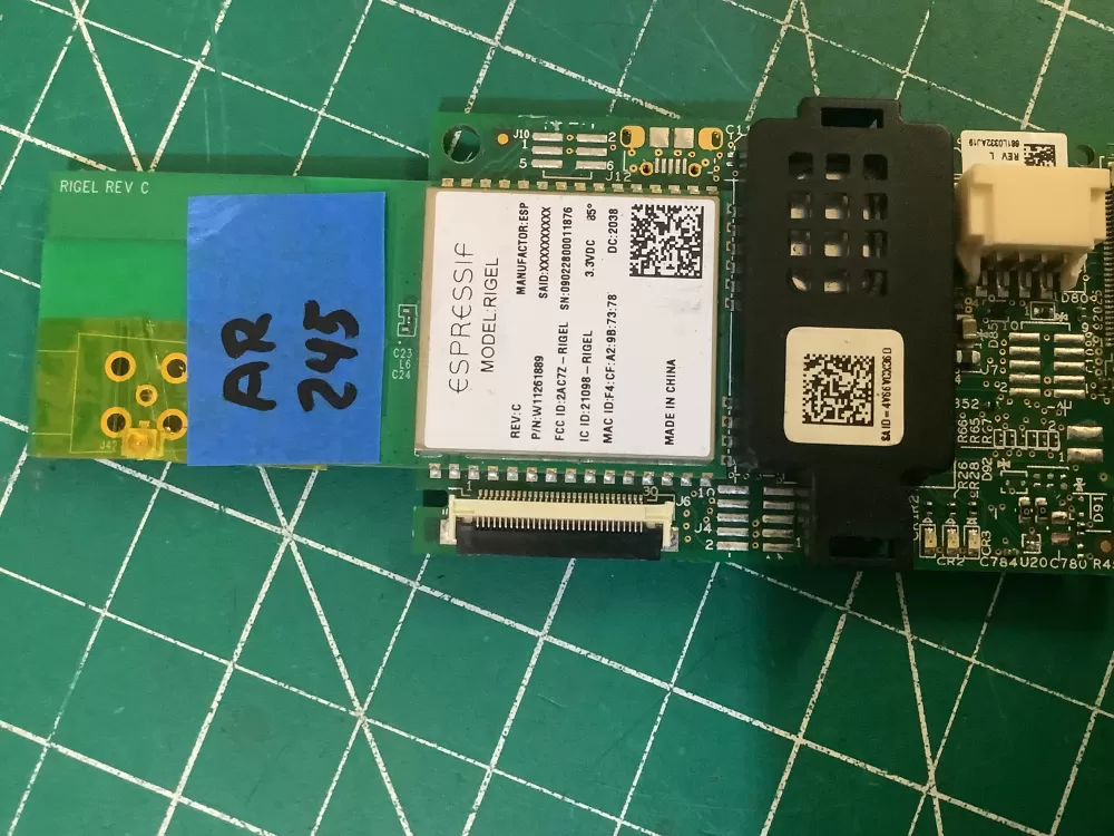 Whirlpool W11261889 Washer Or Dryer Bluetooth Control Board AZ192453 | AR245