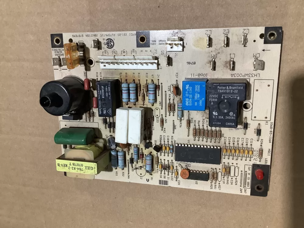  1068-12 Furnace Ignition Control Circuit