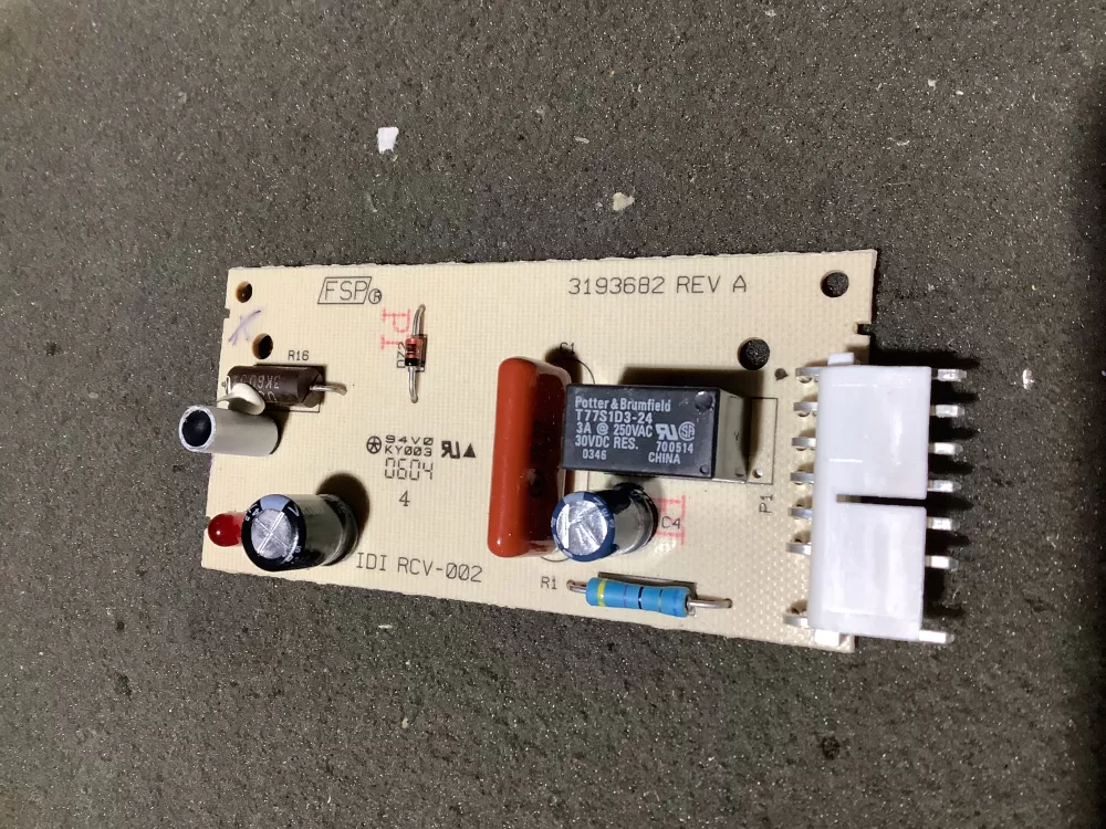 Whirlpool 3193682 Refrigerator Ice Optic Board