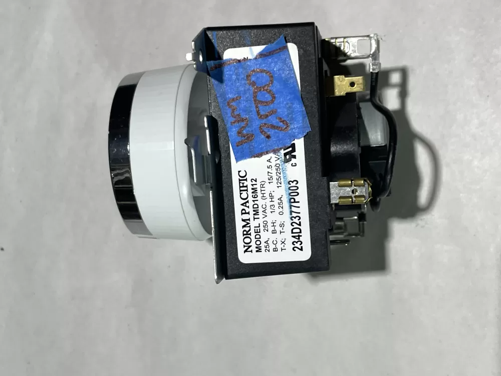 GE TMD16M12 234D2377P003 Dryer Timer AZ153350 | Wm2500