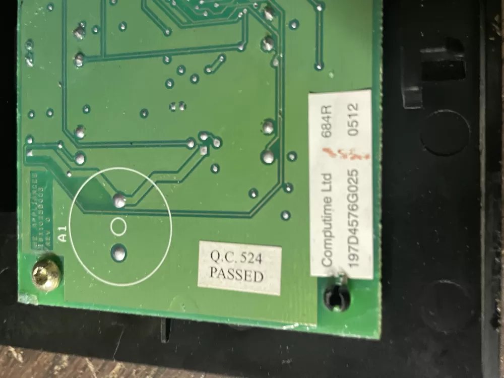 GE 197D4576G025 Refrigerator Control Board Dispenser AZ60804 | Wm2072
