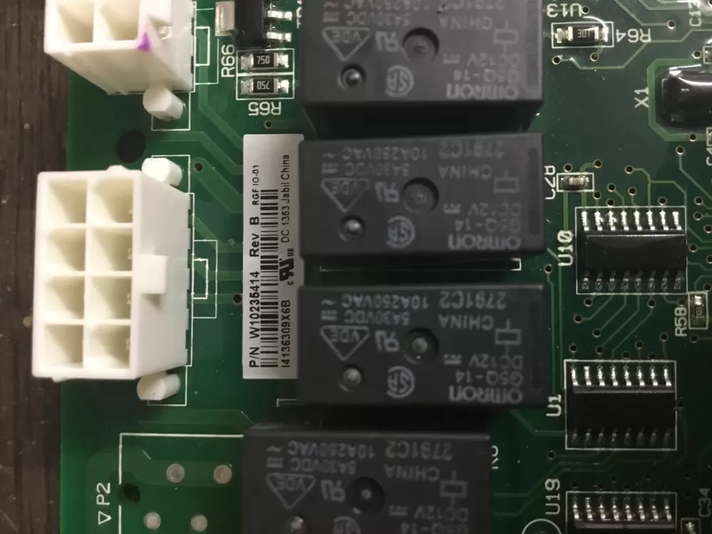 Whirlpool KitchenAid W10235414 Refrigerator Control Board AZ18443 | NR64