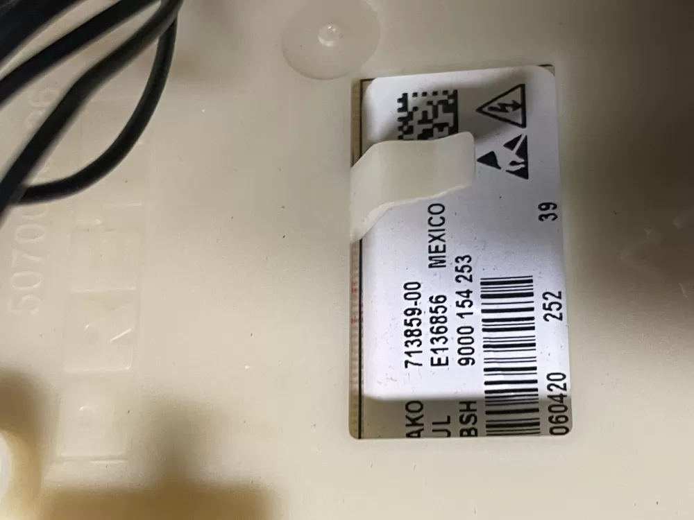 Bosch 713859 00 Dryer Control Board AZ24415 | WMV320