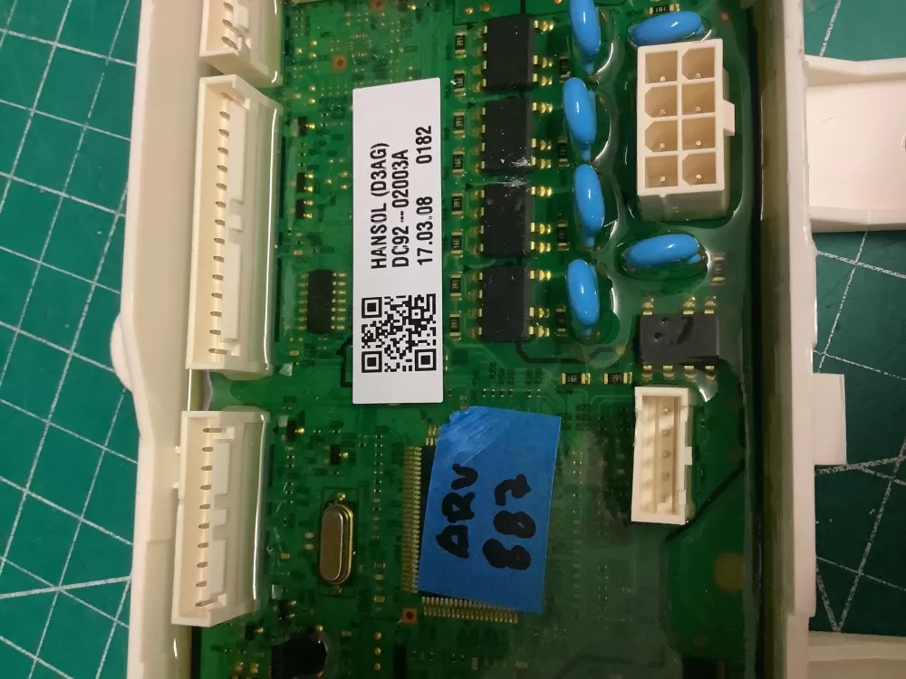 Samsung DC92 02003A Washer Control Board AZ206747 | ARV887