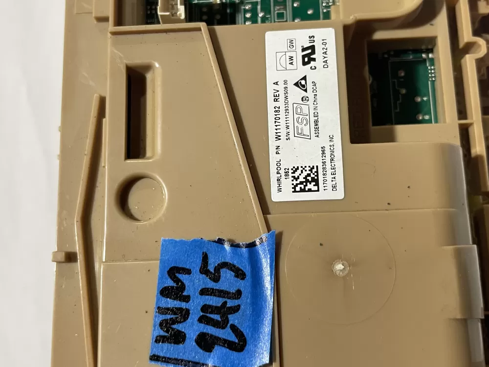 Kenmore Amana W11306302 PS12704698 Dishwasher Control Board AZ143686 | Wm2415