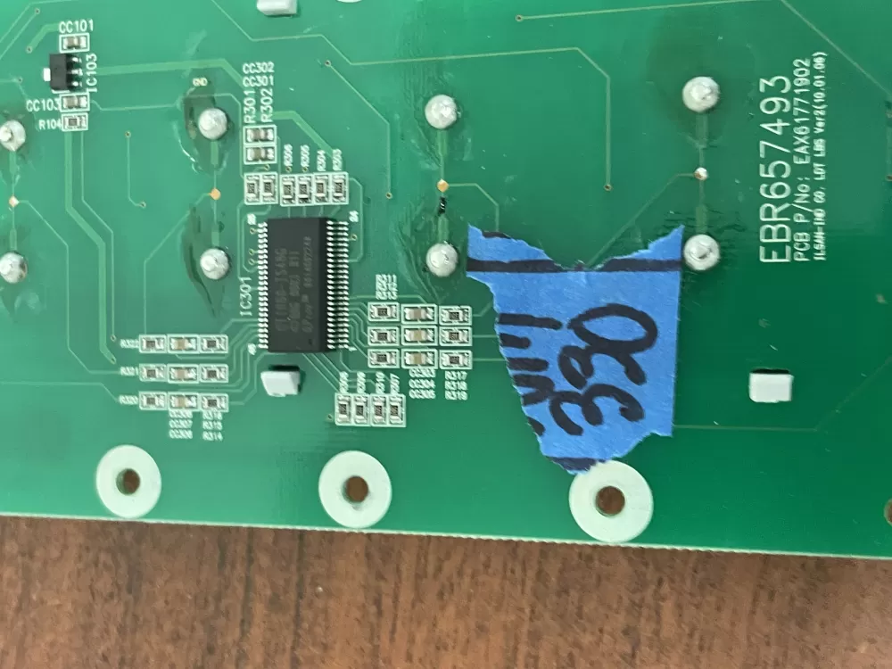 LG EBR65749301 Refrigerator Dispenser Control Board AZ30404 | WM330