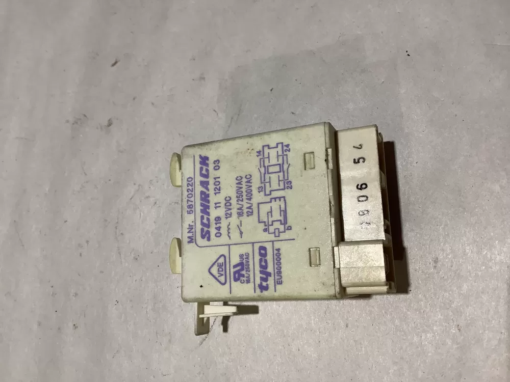 Miele 5870220 Dishwasher Heating Element Relay AZ122139 | Sl187