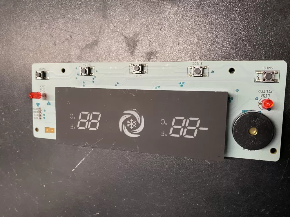 LG 6871JB1310A Refrigerator Dispenser Display Control Board