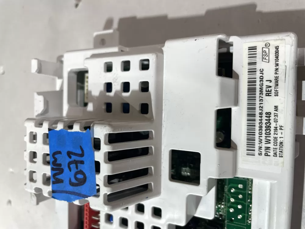 Maytag W10296020 W10296105 W10393448 Washer Board Control AZ205415 | Wm672