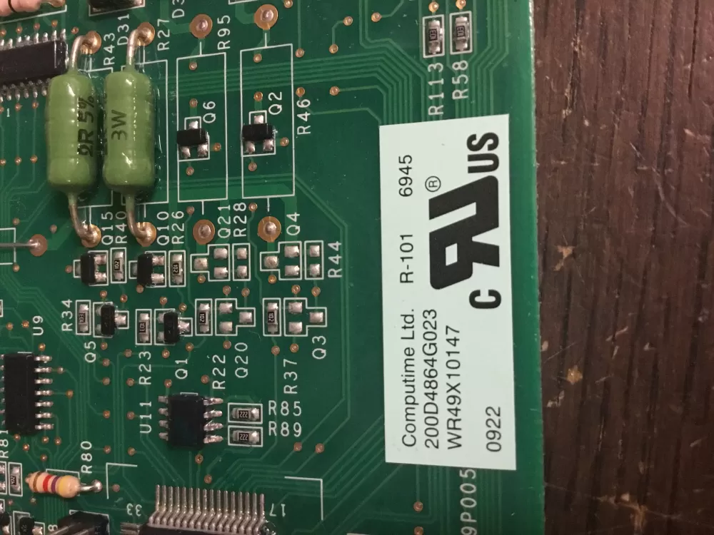 GE WR49X10152 200D4864G023 Refrigerator Control Board AZ18448 | NR64