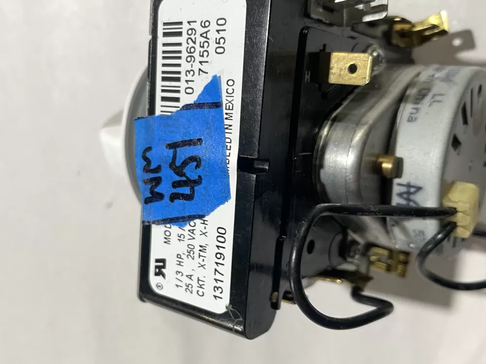 Frigidaire Kenmore AP2107515 408125 131063200 Dryer Timer AZ184311 | Wm451