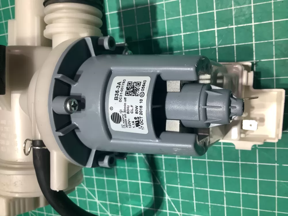 Samsung DC31-00178A DC31-00178D DC31-00187D DC31-00187A Washer Drain Pump