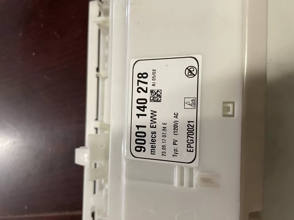 Bosch 9001-140-278 Dishwasher Control Board AZ98575 | Wm1633