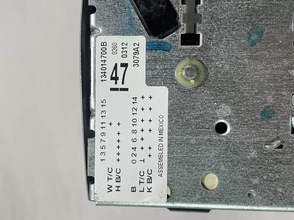 Frigidaire GE 134014700B Washer Timer AZ152063 | Wm904