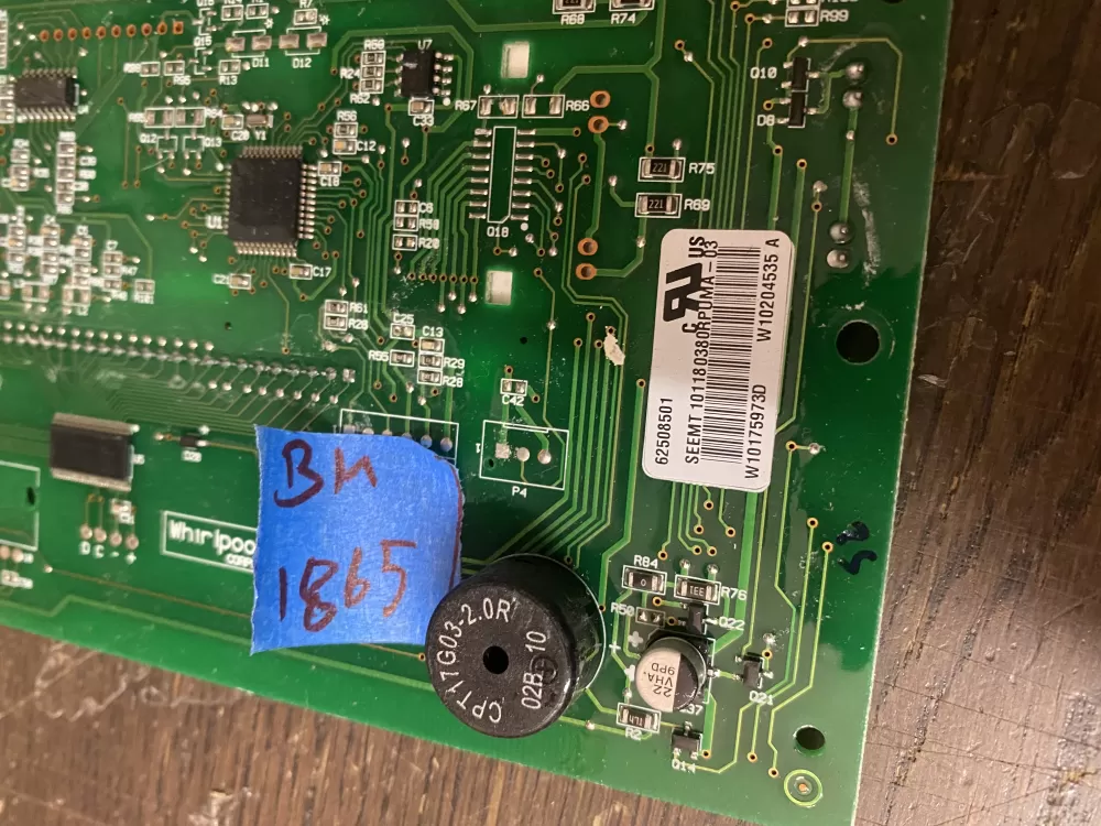 Kenmore W10118778 Refrigerator Control Board Dispenser AZ52762 | BK1865