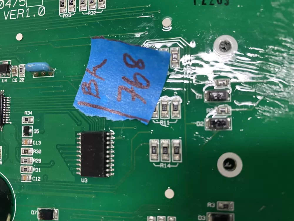 Samsung DA41 00475A Refrigerator Control Board AZ14367 | BK768