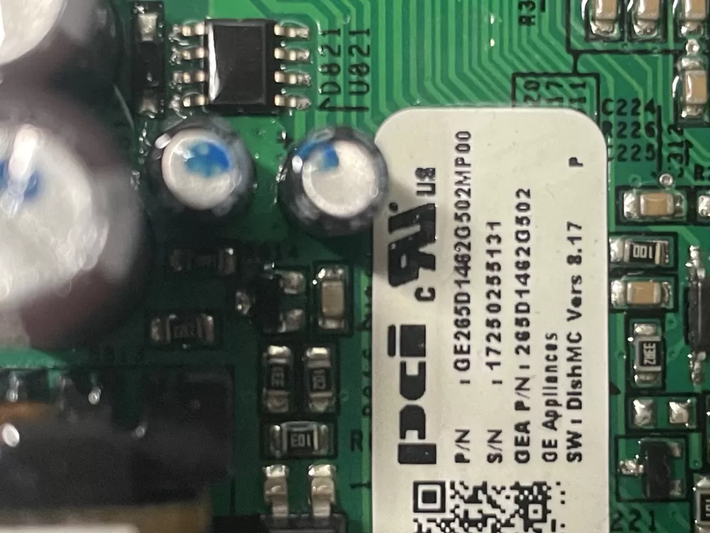 GE GE265D1462G502MP00 Dishwasher Control Board AZ12563 | 642