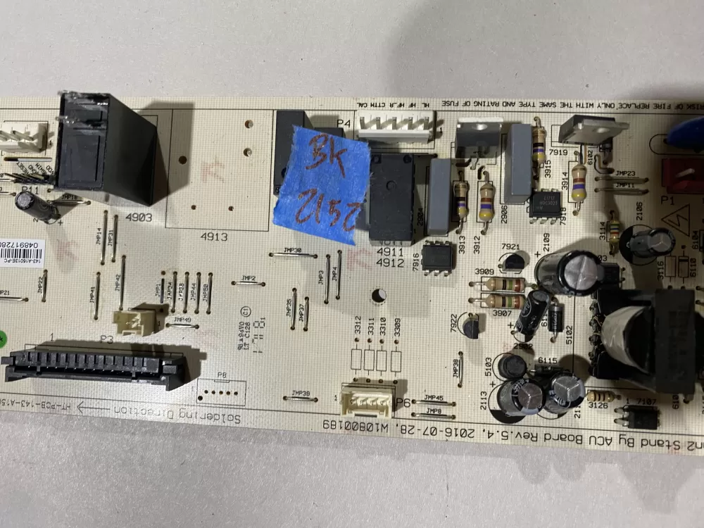 Whirlpool W11044727 W11096348 Microwave Control Board Panel AZ116293 | BK2152