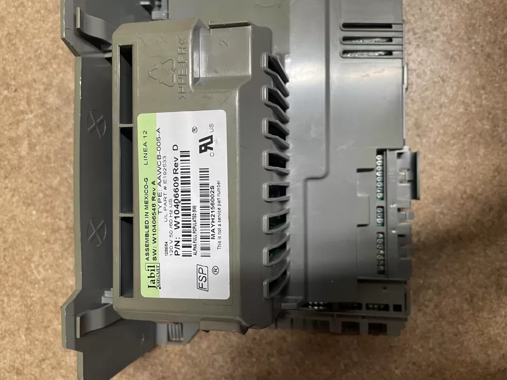 Whirlpool Amana W10406609 Washer Control Board AZ16824 | KMV341