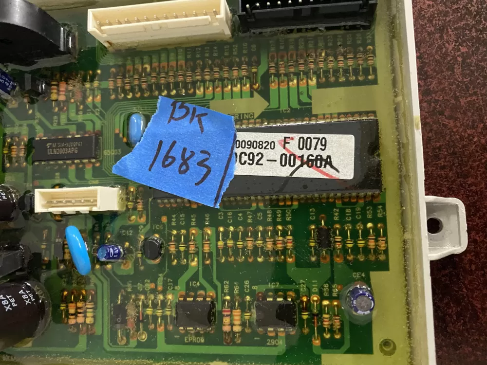 Samsung DC92-00160A Dryer Electronic Control Board AZ33121 | BK1683