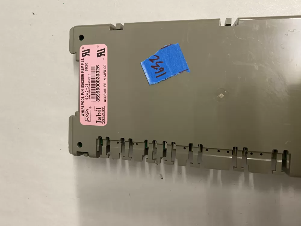 Kenmore KitchenAid W10084141 Dishwasher Control Board AZ213054 | BK1632