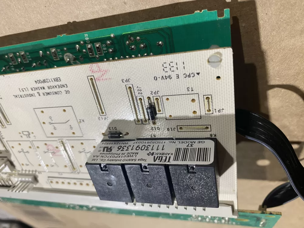 GE WH12X10524 175D5261G037 Washer Control Board AZ68427 | BK1801