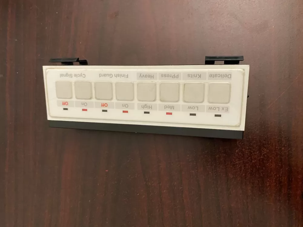 Whirlpool 3396236  AP2974933  3403969  527029  AH345471  EA345471  PS345471 Dryer Clean Touch Switch Control