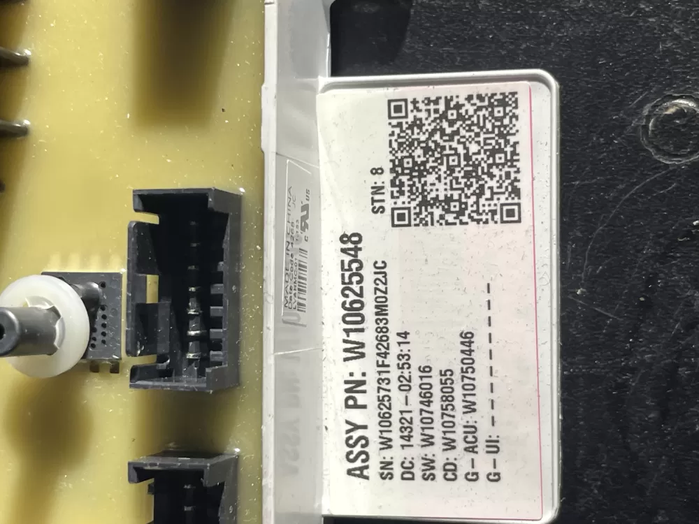 Whirlpool W10625548 W10812418 W11030475 Washer Control Board AZ37788 | Wm417
