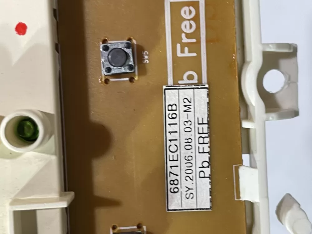 LG 6871EC1116B 6870ec9139a Washer Control Board AZ144125 | Wmv542