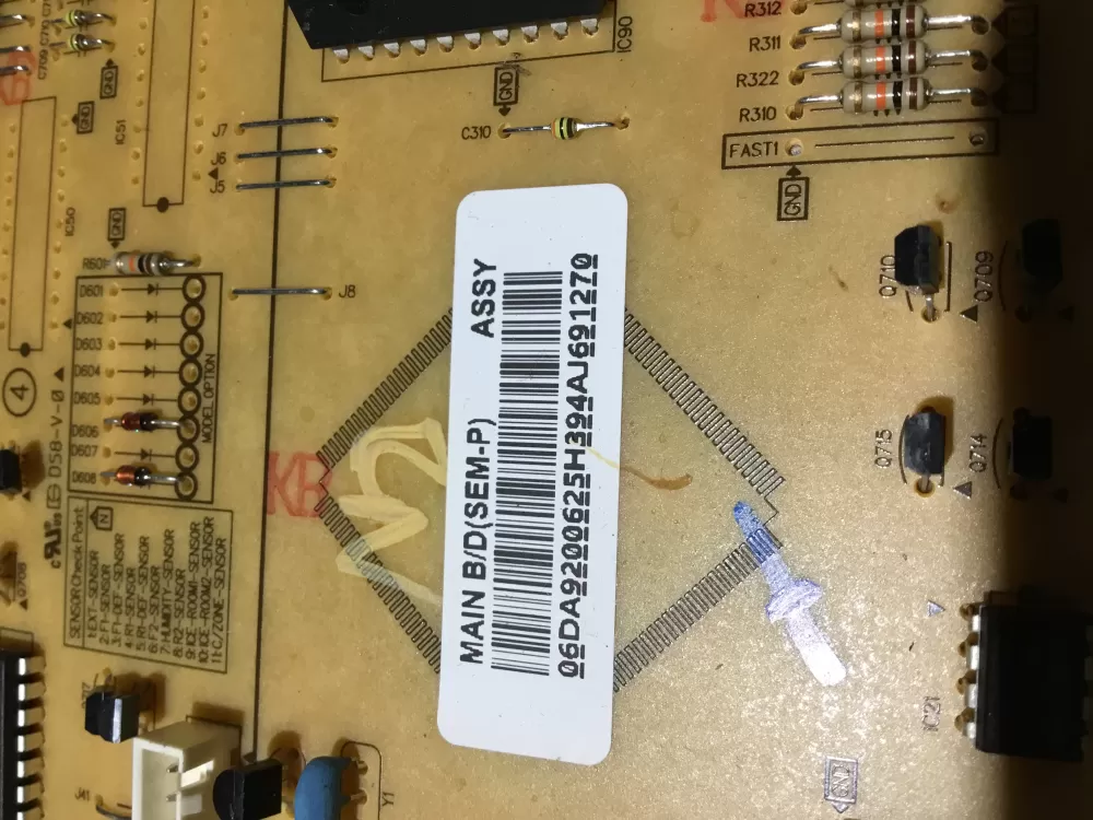 Samsung DA92 00625H Refrigerator Control Board AZ77419 | NR2056