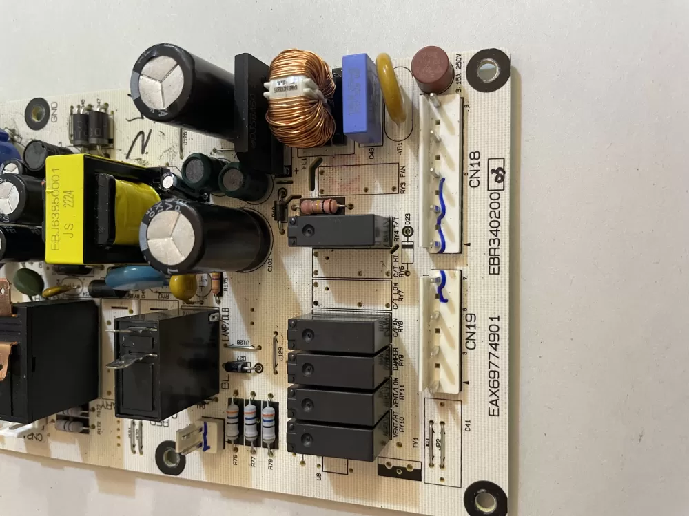 LG MICROWAVE CONTROL BOARD  EBR34020003 AZ143583 | KM2413