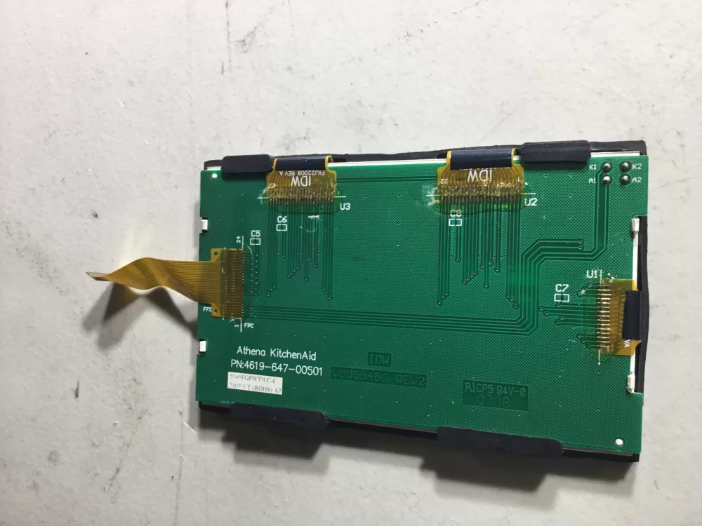 KITCHENAID MICROWAVE DISPLAY BOARD PART # W10143962 AZ42525 | NR1735