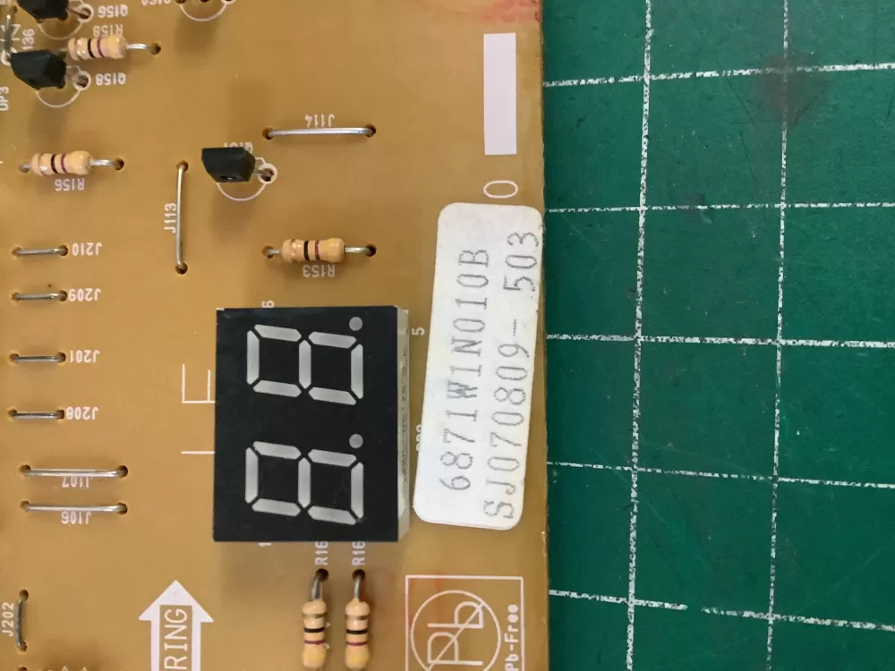 LG 6871W1N010B Range Control Board AZ198730 | NR2769