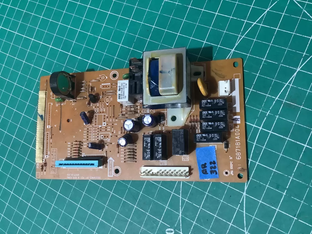 LG 687181A004A P1 6A004 Microwave Control Board 687181a004 AZ190355 | AR322