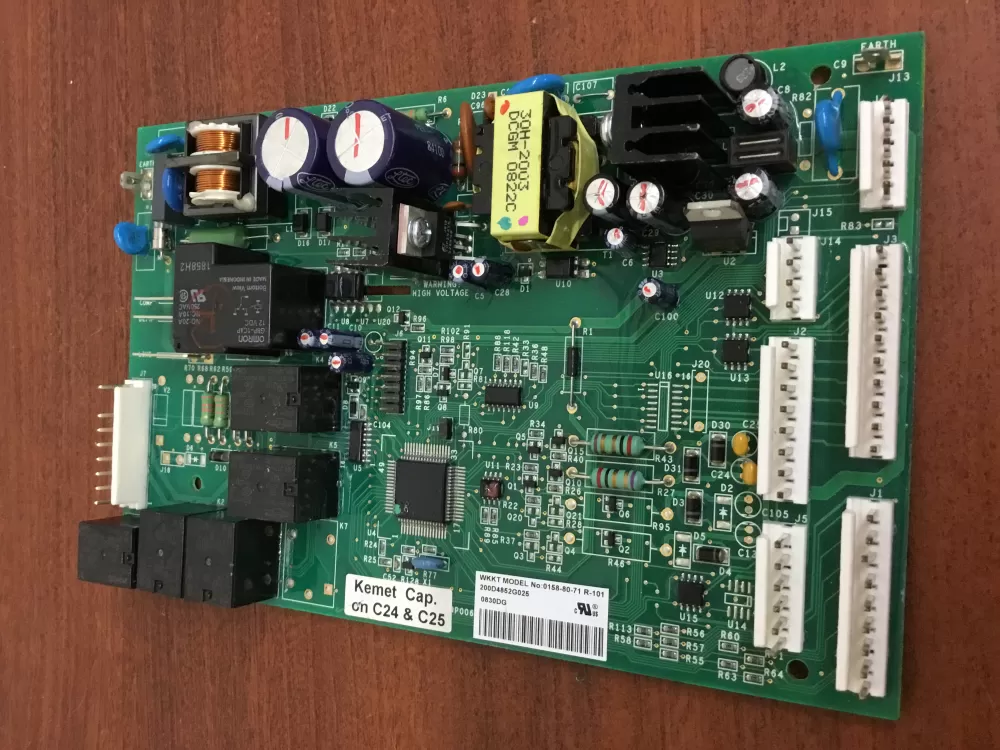 GE 200D4852G024 200D4852G025 EBX1069P006 WR55X10775 Refrigerator Control Board