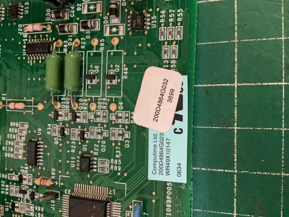 GE 200D4864G049 EBX1069P005 Refrigerator Control Board AZ194502 | NR593