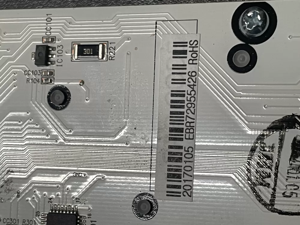 LG EBR72955422 EBR72955426 PS11761185 Refrigerator Board AZ1061 | Wm1043