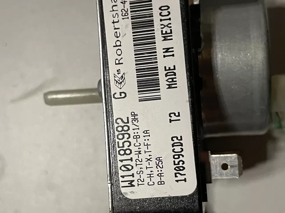 Whirlpool Maytag W10185982 Kenmore WPW10185982VP Dryer Timer AZ30708 | WM201