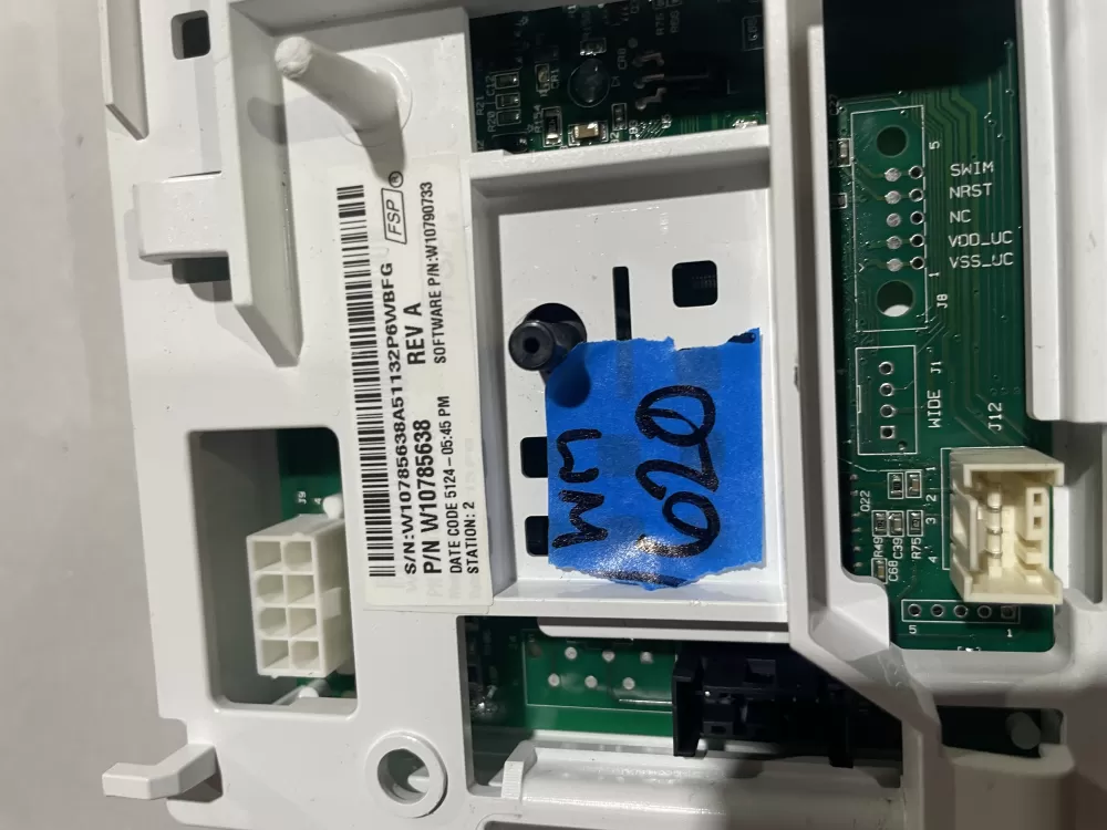 KitchenAid Roper Estate W10711028 Washer Control Board AZ185206 | Wm620