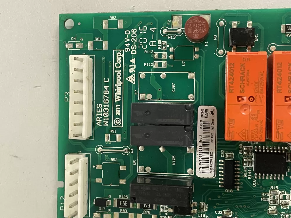 Whirlpool W10675033 W10801162 Refrigerator Control Board AZ122341 | KM1879