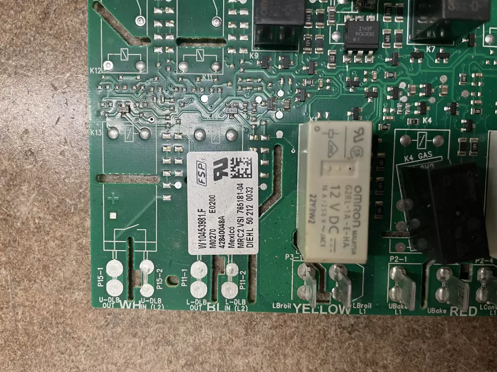 Maytag Jenn-Air W10759283 W10575120 Stove Range Control Board AZ7678 | KM1579